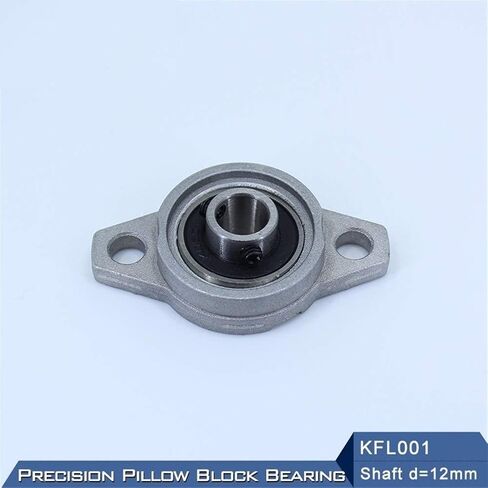 تحمل العلب KFL001 شنت 12 مللي متر رمح قطر KFL سبائك الزنك وسادة الإسكان كتلة محامل شفة FL001 in Saudi Arabia