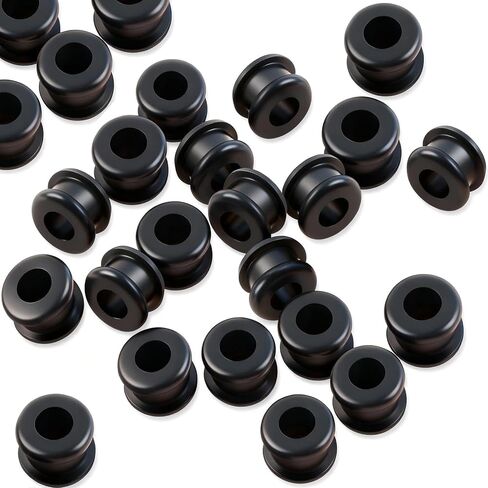 20PCS New Black Upgrade Rubber Grommets Compatible with Hunter Vintage/Discontinued Ceiling Fans, Ceiling Fan Replacement Parts for Blades, Screws, Balance Kit & Mounting Bracket in Kuwait