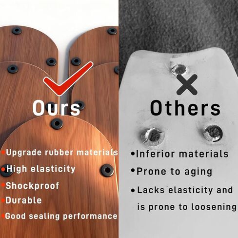 20PCS New Black Upgrade Rubber Grommets Compatible with Hunter Vintage/Discontinued Ceiling Fans, Ceiling Fan Replacement Parts for Blades, Screws, Balance Kit & Mounting Bracket in Kuwait