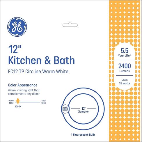 Sylvania 00450 - FC8T9/CW - 22 Watt T9 Circular Light Bulb, Cool White in Saudi Arabia