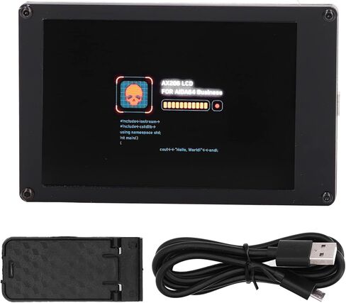 شاشة Cryfokt 3.5 بوصة، شاشة LCD اتصال USB، توافق جيد، صورة واضحة للمنتجات الإلكترونية التي تصنعها بنفسك، CRYFOKT5T4QIAFMOR in Saudi Arabia