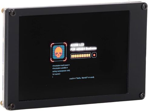 شاشة Cryfokt 3.5 بوصة، شاشة LCD اتصال USB، توافق جيد، صورة واضحة للمنتجات الإلكترونية التي تصنعها بنفسك، CRYFOKT5T4QIAFMOR in Saudi Arabia