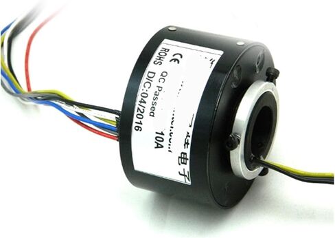 Aperture 25mm, 6-Way 10A Rotary Platform Precision Conductive Slip Ring in Saudi Arabia