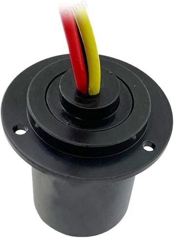 1pcs High Power High Current Conductive Slip Ring 3 Channel 60A Collector Ring with Flange Diameter 35mm Rotary Joint Connector in Saudi Arabia