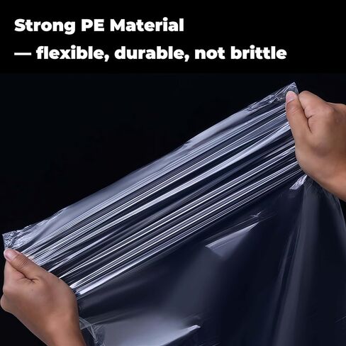 50 Pack Nylon Bags for Termite Fumigation – 20x30 Inch Thick Storage Bags for Food and Household Items – 2.36 Mil PE Barrier Bags with Resealable Design for Home Prep in Kuwait