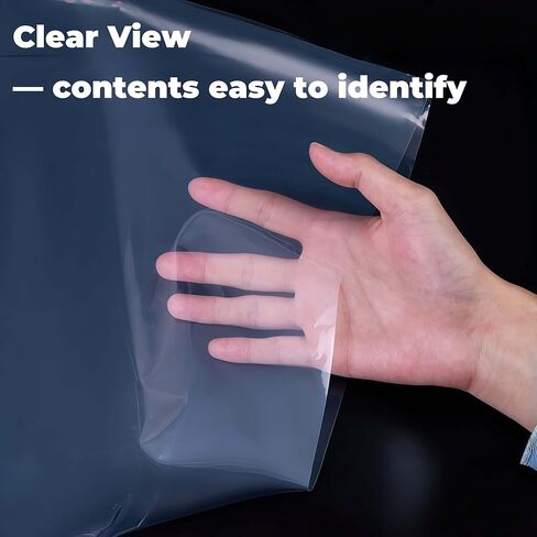 50 Pack Nylon Bags for Termite Fumigation – 20x30 Inch Thick Storage Bags for Food and Household Items – 2.36 Mil PE Barrier Bags with Resealable Design for Home Prep in Kuwait