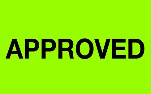 Tape Logic Aviditi Tape Logic 1 1/4" x 2","Approved" Fluorescent Green Sticker, for Shipping, Handling, Packing, and Moving (1 Roll of 500 Labels) in Saudi Arabia