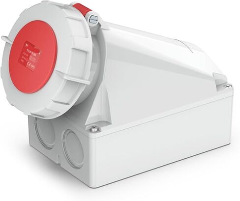 Industrial mounted socket IP67 3 core 4 core 5 core 16A32A(16A 3P IP67) in Kuwait