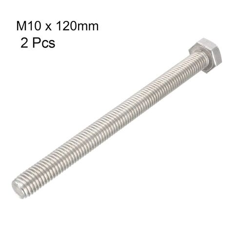 M10x120mm عرافة البراغي 304 الفولاذ المقاوم للصدأ مسدس برغي الترباس 2 قطعة in Saudi Arabia