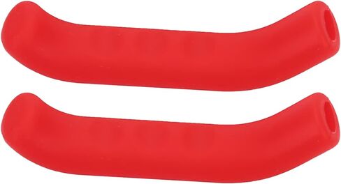 5 Colors Bike Brake Lever Cover Silicone Grips Anti Slip Waterproof Protector (Red) in Saudi Arabia
