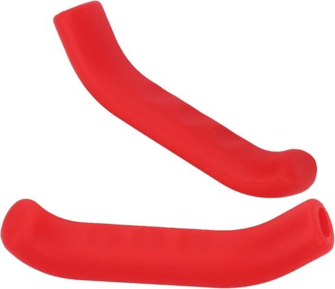 5 Colors Bike Brake Lever Cover Silicone Grips Anti Slip Waterproof Protector (Red) in Saudi Arabia