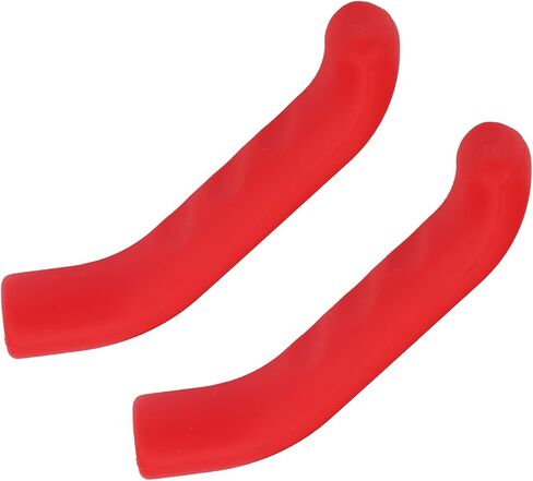 5 Colors Bike Brake Lever Cover Silicone Grips Anti Slip Waterproof Protector (Red) in Saudi Arabia