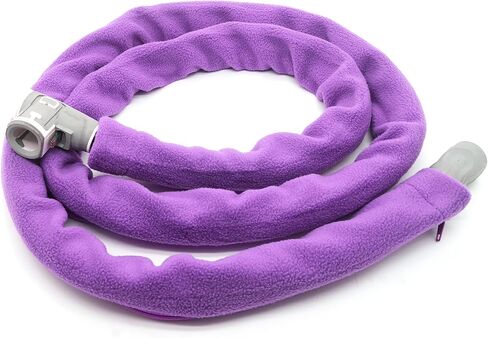غطاء خرطوم CPAP بطول 6 أقدام، غلاف أنبوبي ناعم، يمنع المطر بشكل مريح وآمن (أرجواني، 6 أقدام) in Kuwait