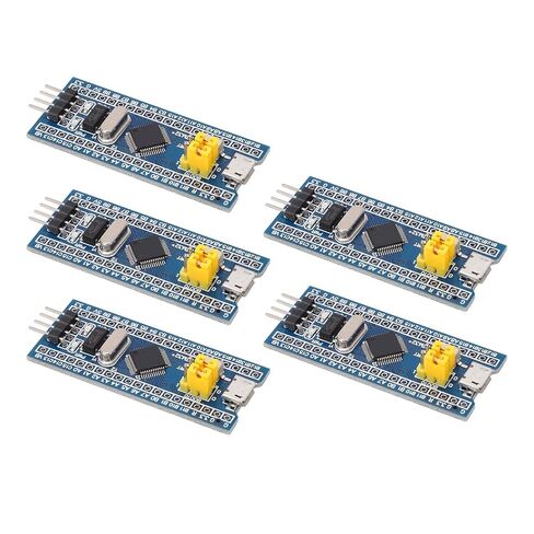 STM32F103C8T6، وحدة لوحة نظام الحد الأدنى 40 دبوس مع واجهة Micro USB، للاختبار الكهربائي DIY واتصالات USB in Saudi Arabia