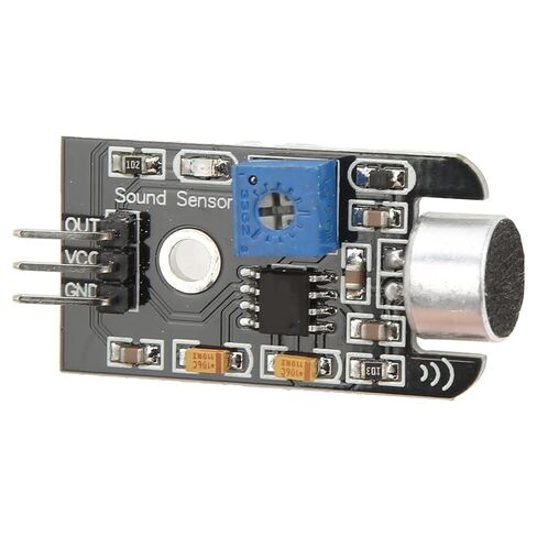 Microphone Sensor Sound Module - High Sensitivity Analog Output Voice Detector for - 5V Gain Adjustable in Saudi Arabia