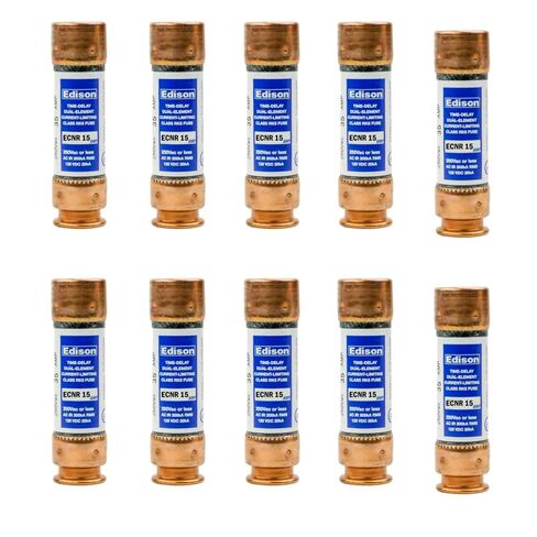 10 عبوات جديدة من ECNR-15 ECNR-15A 250Vac صمام تأخير الوقت، ECNR-15 فئة الحد الحالي RK5 خرطوشة الصمامات in Kuwait