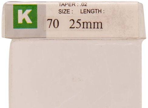 مبرد DiaDent 502-213 K، طول 25 مم، حجم الطرف #70 (عبوة من 6 قطع) in Kuwait