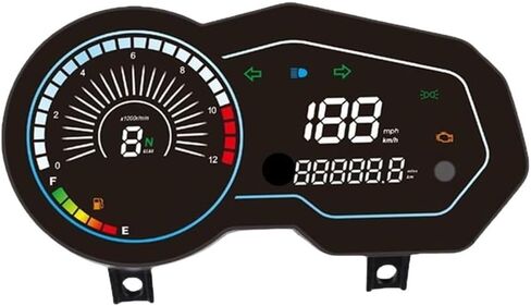 Motorcycle Odometer Motorcycle Digital Odometer Universal Meter for 150z 150sz 170z Dual Tachometer Odometer Instrument Panel in Saudi Arabia