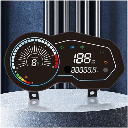 Motorcycle Odometer Motorcycle Digital Odometer Universal Meter for 150z 150sz 170z Dual Tachometer Odometer Instrument Panel in Saudi Arabia