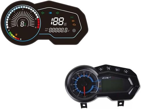 Motorcycle Odometer Motorcycle Digital Odometer Universal Meter for 150z 150sz 170z Dual Tachometer Odometer Instrument Panel in Saudi Arabia
