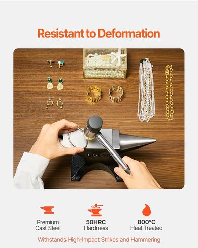 Happybuy سندان قرن واحد، سندان من الفولاذ المصبوب بوزن 25 رطل، سندان قرن دائري متين عالي الصلابة للحدادين، مع قاعدة ثابتة، أداة عمل معدنية لثني المعادن وتشكيلها in Saudi Arabia
