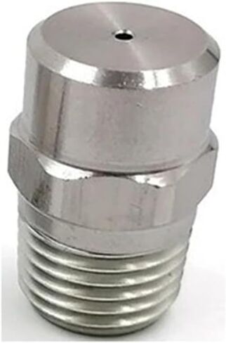 فوهة مخروطية كاملة BB 1/8 1/4 3/8 1/2 3/4 فوهات رش رذاذ صلبة من الفولاذ المقاوم للصدأ (1 من 4 فتحات 1.5 مم) in Kuwait