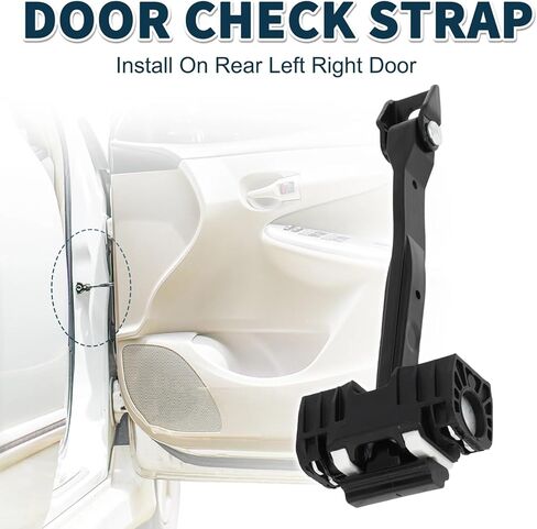 Door Brake Check, Car Door Stopper Limiter, for Q2 2016 2017 2018 2019 2020 2021 Car Door Check Strap Stopper Limiter Doors Hinges OEM 81A837249 in Saudi Arabia