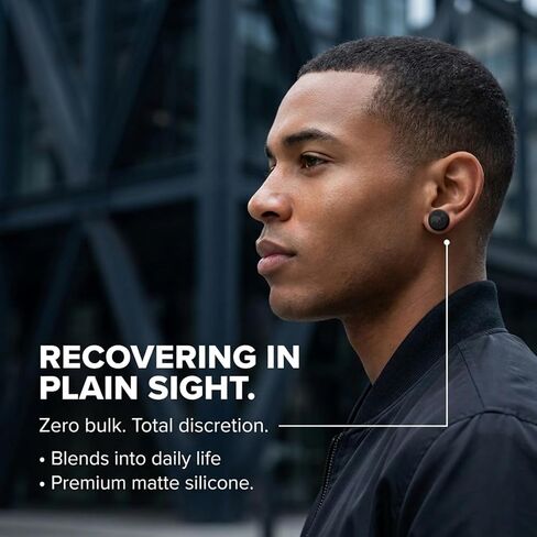 ضغط الجدرة للجُدرات - 4 قطع من مغناطيس الأذن القرنبيط مغطى بالسيليكون المضاد للحساسية - مشبك ضغط الجدرة لدعم تعافي القرنبيط in Kuwait