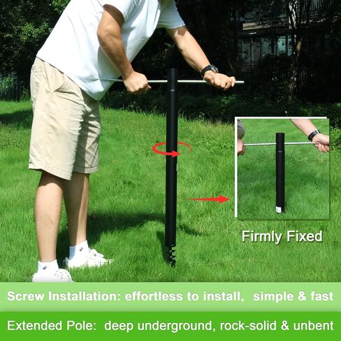 مجموعة كرة الحبل، كرة حبل وحبل بطول 12 قدمًا، عمود كرة حبل قابل للتعديل مع كرة حبل مطاطية ناعمة، مجموعة كرات حبل وحبل مع عمود للحديقة الخلفية في الهواء الطلق in Kuwait