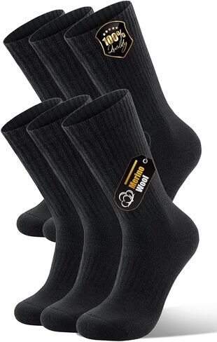 3 أزواج من الصوف ميرينو جوارب المشي للرجال نساء ملهى جوارب المشي لمسافات طويلة في الجري والعمل in Kuwait