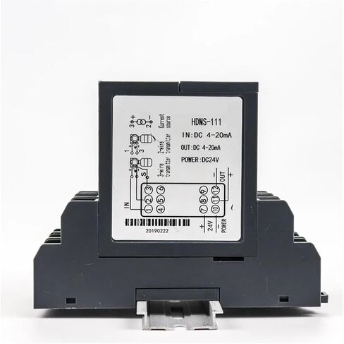 1pcs 4-20mA to 0-10v Signal Isolator Transmitter Signal Distributor 1 in 2 Out Signal Conditioner(4-20MA in and Out_1 in 1) in Saudi Arabia