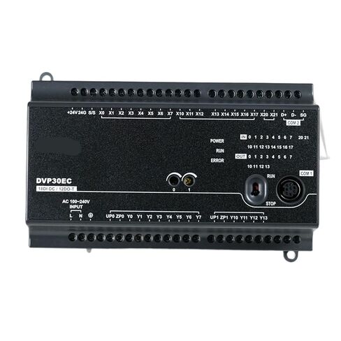 DVP30EC00R3 وحدة تحكم قابلة للبرمجة 100-240VAC 18DI 12DO مخرج التتابع in Saudi Arabia