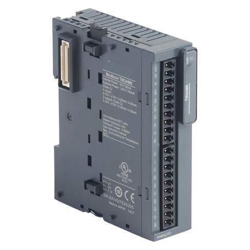 TM3AM6 TM3-4 Analog inputs, 2 Analog Output (Screw) 24Vdc Module in Saudi Arabia