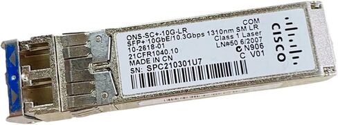 ONS-SC+-10G-LR SFP+10GbE/10.3Gbps 1310nm SM LR optical module in Saudi Arabia