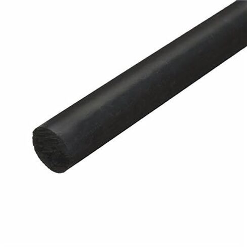 3/4/5mm Nylon Round Rod Bar - Solid Plastic Bar, 500mm Length(Diameter 4) in Saudi Arabia