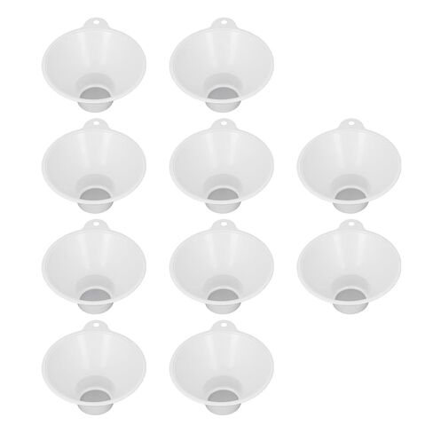 Zunate 10Pcs Kidney Stone Collector Funnel | Plastic Mesh Filter for Urine Analysis, Calculi Strainer for Toilet | Easy to Use, Reusable, Ideal for Home & Healthcare in Saudi Arabia