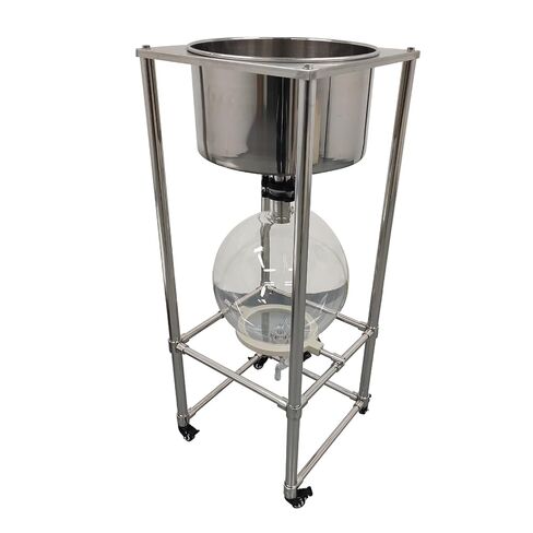 نظام مرشح قمع بوخنر سعة 50 لتر، فلتر فراغ 0.098 ميجا باسكال مع صمام تفريغ، دورق زجاجي وإطار من الفولاذ المقاوم للصدأ، لاستخراج السائل السائل في المختبر، تفاعل درجة حرارة الغرفة in Kuwait