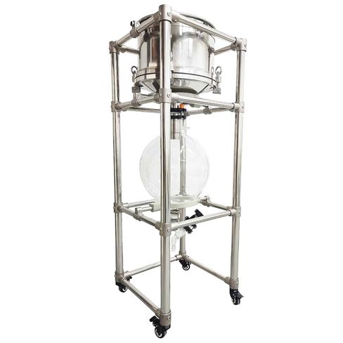 نظام تصفية قمع Buchner سعة 20 لترًا، -0.098 ميجا باسكال، فلتر شفط من الفولاذ المقاوم للصدأ مع صمام تفريغ، ودورق زجاجي وإطار من الفولاذ المقاوم للصدأ، لفصل المواد الصلبة والسائلة in Kuwait