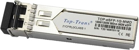 الوحدة الضوئية المتوافقة TOP-eSFP-1G-MMD 155M/1000M 20km متوافقة تمامًا in Kuwait