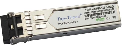 الوحدة الضوئية المتوافقة TOP-eSFP-1G-MMD 155M/1000M 20km متوافقة تمامًا in Kuwait