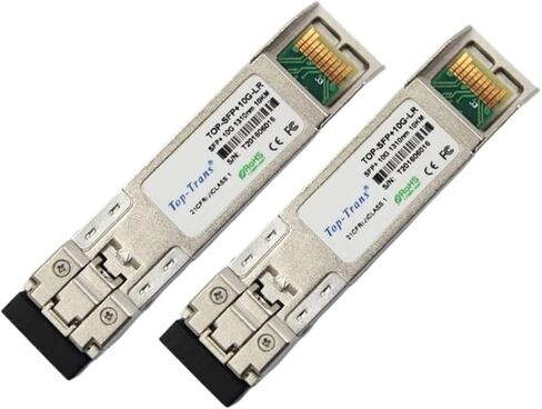 TOP-SFP+10G-LR 10G وحدة الألياف الضوئية SFP+ 10G 10km وحدة بصرية LC واجهة in Saudi Arabia