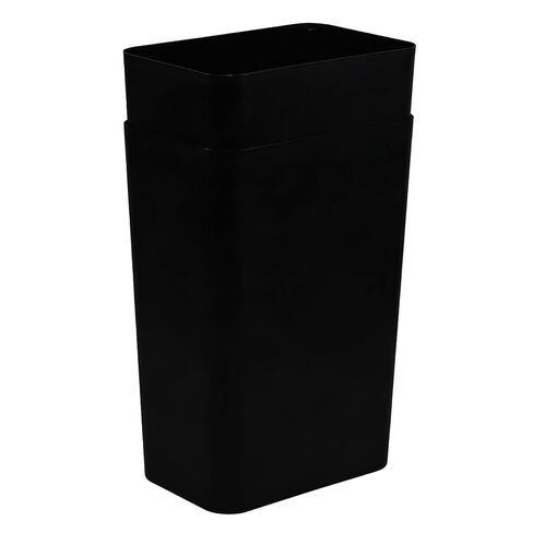 Xowine2-Pack 3 Gallon Silm Open-top Trash Can, Samll Rectangular Wastebasket for Office Kitchen Bathroom, Black in Kuwait