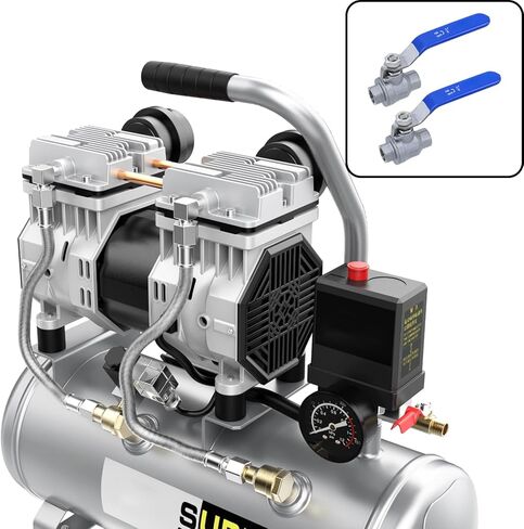 Dnyta 2 Pcs Full Port Forged Ball Valve 1/4 Inch, Stainless Steel 304 Heavy Duty 3/4 Gas Valve for Water, Oil, Gas, 1000WOG (FNPT x FNPT 1/4") in Kuwait