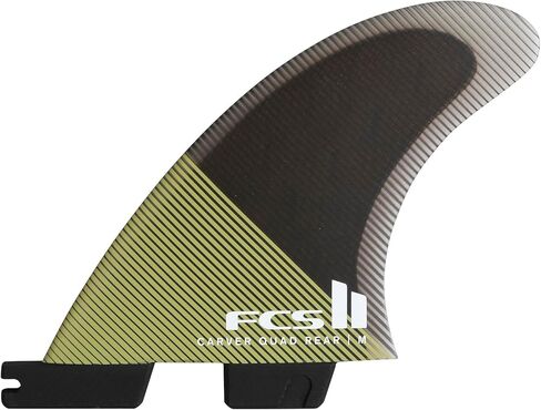 FCS II Carver PC Medium Eucalyptus Quad Rear Fins in Saudi Arabia