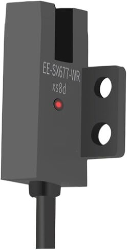 Slot type photoelectric switch EE-SX672-WR Slot type limit photoelectric sensor EE-SX67 series(EE-SX677WR NPN,1 meter thread) in Saudi Arabia