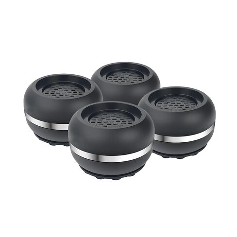 وسادات مضادة للاهتزاز للغسالة، 4 قطع وسادات عزل حصيرة مضادة للاهتزاز، توقف عن المشي، تقلل الضوضاء والاهتزاز، حصيرة مطاطية لمجفف الغسالة in Kuwait