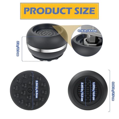 وسادات مضادة للاهتزاز للغسالة، 4 قطع وسادات عزل حصيرة مضادة للاهتزاز، توقف عن المشي، تقلل الضوضاء والاهتزاز، حصيرة مطاطية لمجفف الغسالة in Kuwait