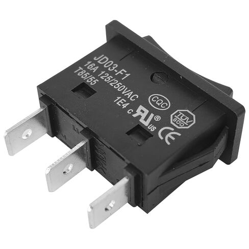 2-Pack JD03-F1 KCD4-3NC Rocker Switch 16A 125/250VAC 3-Pin/3-Position Double Side Momentary ON/Off Switch for Power Tools, Marine Equipment & Industrial Controls in Saudi Arabia
