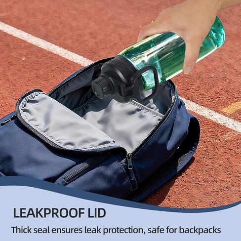 2-Pack Replacement Lids Compatible with CamelBak Water Bottles | Compatible with Chute Mag & Eddy (20/24/32/50 oz) | Leak-Proof Lid Replacement | BPA-Free | Sports, Travel, Hiking Accessory in Kuwait