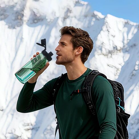 2-Pack Replacement Lids Compatible with CamelBak Water Bottles | Compatible with Chute Mag & Eddy (20/24/32/50 oz) | Leak-Proof Lid Replacement | BPA-Free | Sports, Travel, Hiking Accessory in Kuwait